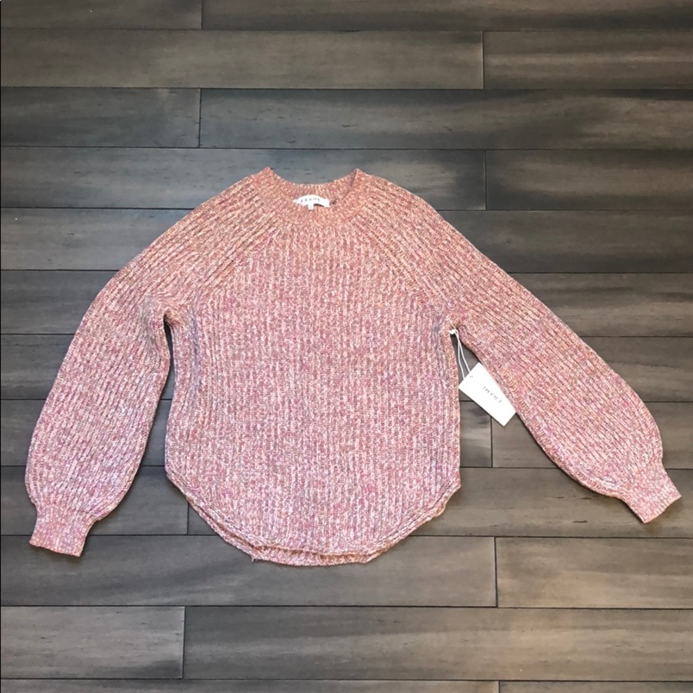 NWT Frame marled Crew sweater